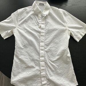 Dior Men’s Dress Shirt – Size XS (38), White